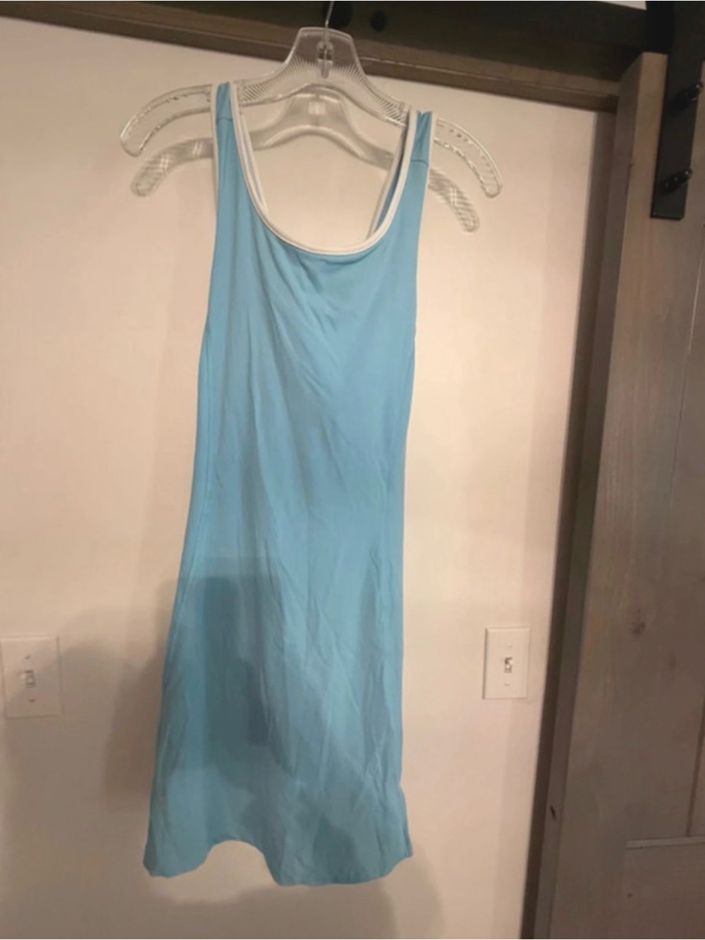 Light Blue Women's athletic dress -